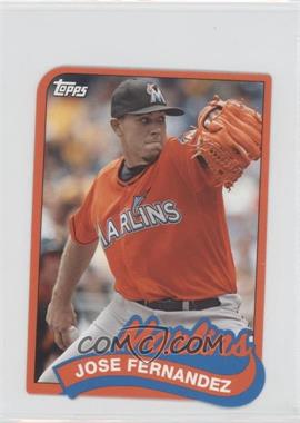 2014 Topps - 1989 Topps Die-Cut Minis #TM-80 - Jose Fernandez