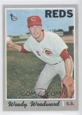 2014 Topps - 75th Anniversary Buybacks - Large Buyback Stamp #1970-296 - Woody Woodward [Poor to Fair]