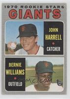 1970 Rookie Stars - John Harrell, Bernie Williams [EX to NM]