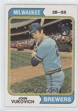 2014 Topps - 75th Anniversary Buybacks - Large Buyback Stamp #1974-349 - John Vukovich