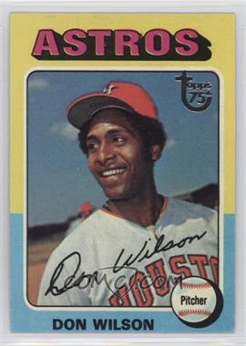 2014 Topps - 75th Anniversary Buybacks - Large Buyback Stamp #1975-455 - Don Wilson