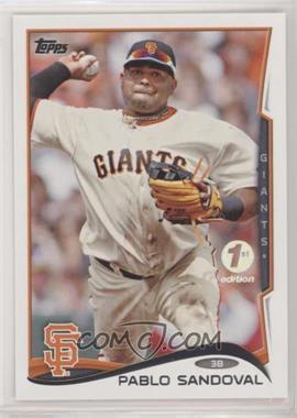 2014 Topps - [Base] - Access Pass Redemption 1st Edition #327 - Pablo Sandoval /10