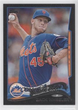 2014 Topps - [Base] - Black #266 - Future Stars - Zack Wheeler /63