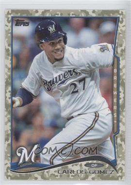 2014 Topps - [Base] - Camo #302 - Carlos Gomez /99