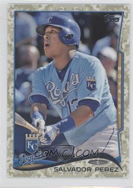 2014 Topps - [Base] - Camo #348 - Salvador Perez /99