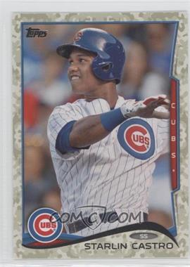 2014 Topps - [Base] - Camo #603 - Starlin Castro /99