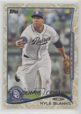 2014 Topps - [Base] - Camo #640 - Kyle Blanks /99