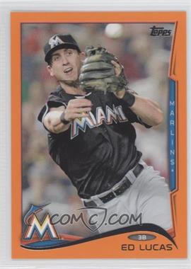 2014 Topps - [Base] - Factory Set Orange #387 - Ed Lucas /199