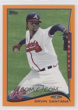 2014 Topps - [Base] - Factory Set Orange #659 - Ervin Santana /199