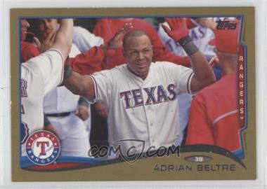 2014 Topps - [Base] - Gold #161 - Adrian Beltre /2014 [EX to NM]