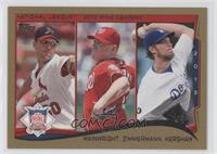 League Leaders - NL Win Leaders (Jordan Zimmermann, Clayton Kershaw) #/2,014