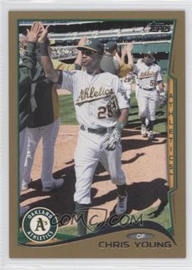 2014 Topps - [Base] - Gold #311 - Chris Young /2014