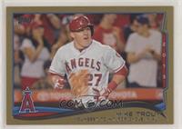 Season Highlights Checklist - Mike Trout (Youngest to Hit for Cycle in AL) #/2,…