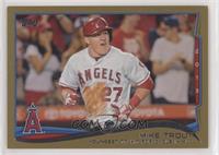 Season Highlights Checklist - Mike Trout (Youngest to Hit for Cycle in AL) #/2,…