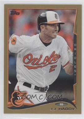 2014 Topps - [Base] - Gold #377 - J.J. Hardy /2014