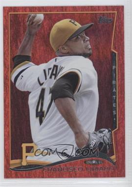 2014 Topps - [Base] - Red Hot Foil #114 - Francisco Liriano