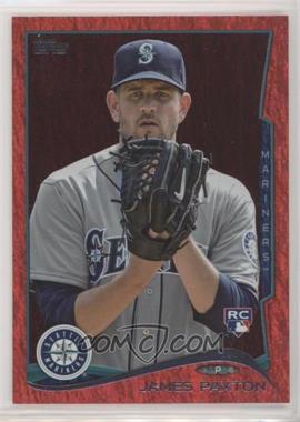 2014 Topps - [Base] - Red Hot Foil #123 - James Paxton [EX to NM]