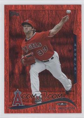 2014 Topps - [Base] - Red Hot Foil #257 - C.J. Wilson