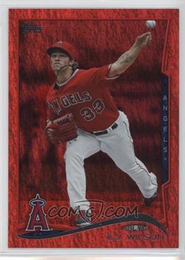 2014 Topps - [Base] - Red Hot Foil #257 - C.J. Wilson