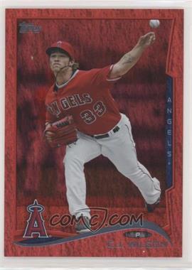 2014 Topps - [Base] - Red Hot Foil #257 - C.J. Wilson