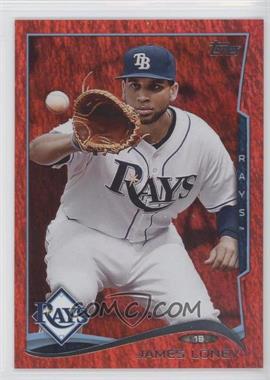 2014 Topps - [Base] - Red Hot Foil #328 - James Loney