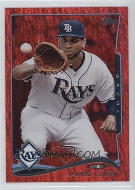 2014 Topps - [Base] - Red Hot Foil #328 - James Loney