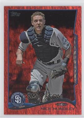 2014 Topps - [Base] - Red Hot Foil #37 - Nick Hundley