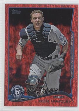 2014 Topps - [Base] - Red Hot Foil #37 - Nick Hundley