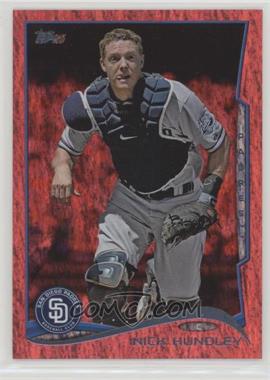 2014 Topps - [Base] - Red Hot Foil #37 - Nick Hundley