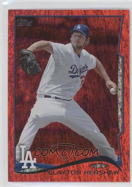 2014 Topps - [Base] - Red Hot Foil #400 - Clayton Kershaw