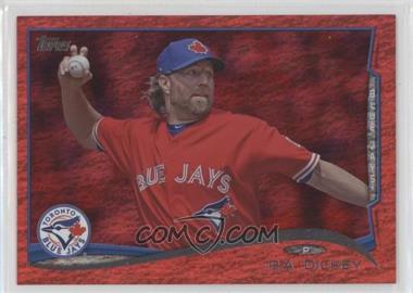 2014 Topps - [Base] - Red Hot Foil #421 - R.A. Dickey