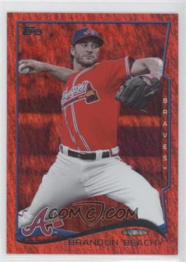 2014 Topps - [Base] - Red Hot Foil #454 - Brandon Beachy