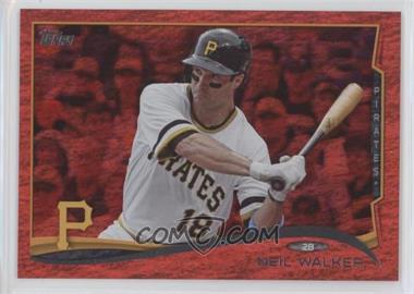 2014 Topps - [Base] - Red Hot Foil #512 - Neil Walker