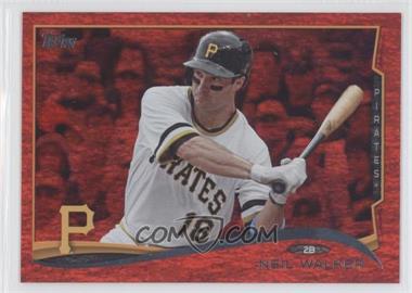 2014 Topps - [Base] - Red Hot Foil #512 - Neil Walker