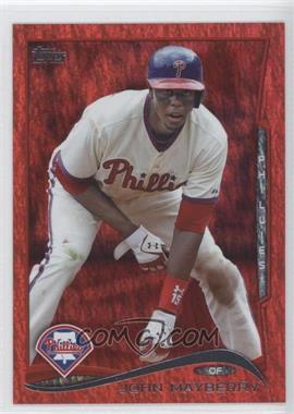 2014 Topps - [Base] - Red Hot Foil #74 - John Mayberry Jr.