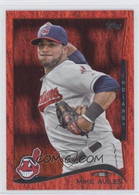 2014 Topps - [Base] - Red Hot Foil #76 - Mike Aviles