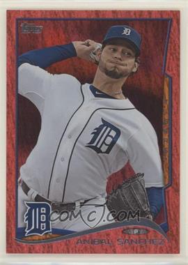 2014 Topps - [Base] - Red Hot Foil #81 - Anibal Sanchez