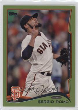 2014 Topps - [Base] - Retail Green #251 - Sergio Romo