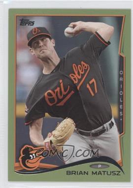 2014 Topps - [Base] - Retail Green #547 - Brian Matusz