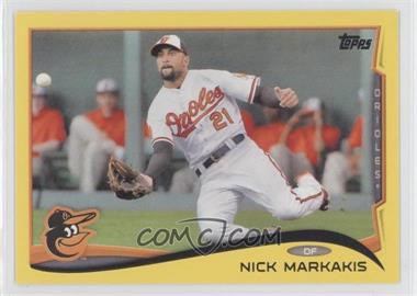 2014 Topps - [Base] - Retail Yellow #61 - Nick Markakis