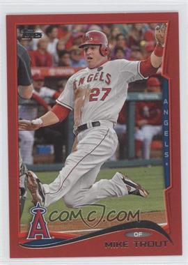 2014 Topps - [Base] - Target Red #1 - Mike Trout