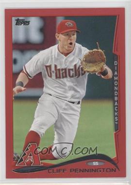 2014 Topps - [Base] - Target Red #203 - Cliff Pennington