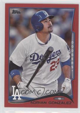 2014 Topps - [Base] - Target Red #204 - Adrian Gonzalez