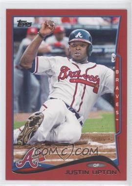 2014 Topps - [Base] - Target Red #229 - Justin Upton