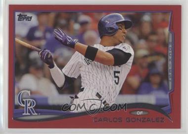 2014 Topps - [Base] - Target Red #350 - Carlos Gonzalez