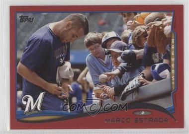 2014 Topps - [Base] - Target Red #598 - Marco Estrada