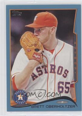 2014 Topps - [Base] - Wal-Mart Blue #115 - Brett Oberholtzer