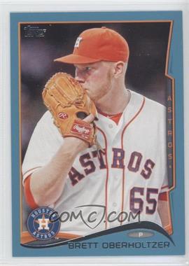 2014 Topps - [Base] - Wal-Mart Blue #115 - Brett Oberholtzer