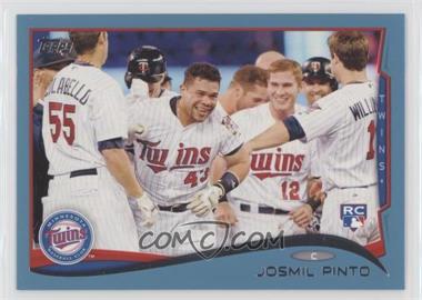 2014 Topps - [Base] - Wal-Mart Blue #162 - Josmil Pinto