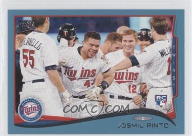 2014 Topps - [Base] - Wal-Mart Blue #162 - Josmil Pinto